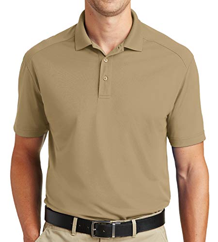 Trendy Apparel Shop Moisture Wicking Light Weight Snag Proof Polyester Durable Men's Polo Big and Tall Shirt