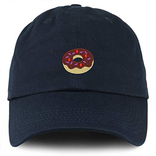 Trendy Apparel Shop Youth Donut Adjustable Unstructured Cotton Baseball Cap