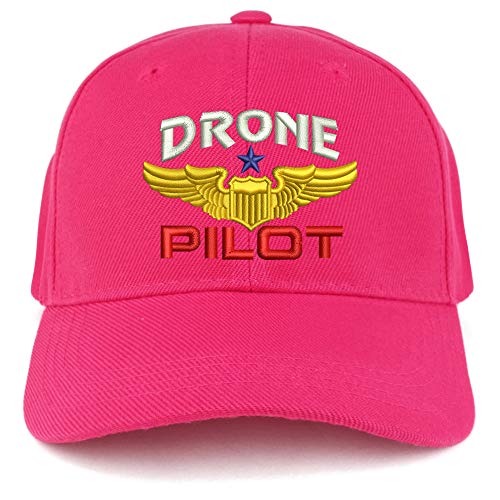 Trendy Apparel Shop Drone Operator Pilot Embroidered Youth Size Kids Structured Baseball Cap