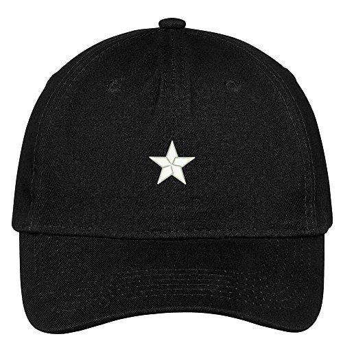 Trendy Apparel Shop 1 Star Embroidered Dad Hat Adjustable Cotton Baseball Cap