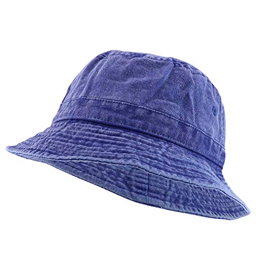 Trendy Apparel Shop 100% Cotton Pigment Dyed Washed Bucket Hat
