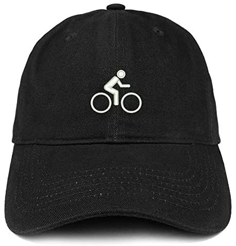 Trendy Apparel Shop Triathlon Bike Embroidered Unstructured Cotton Dad Hat