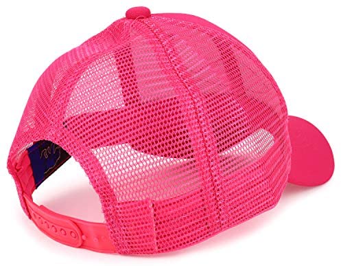 Trendy Apparel Shop High Frequency Christian Jesus Fish Structured Meshback Cap