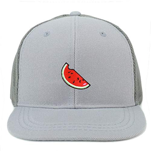 Trendy Apparel Shop Watermelon Patch Structured Infant Flatbill Mesh Snapback Cap