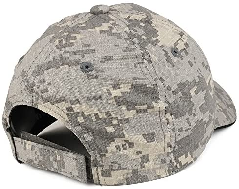 Trendy Apparel Shop 3D US Army Text and Emblem Embroidered Officially Licensed Military Cap