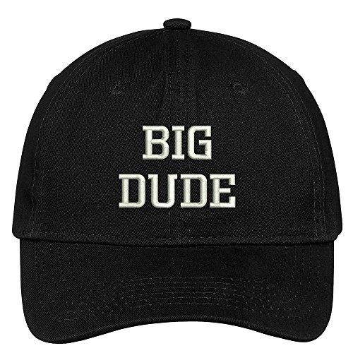 Trendy Apparel Shop Big Dude Embroidered Cap Premium Cotton Dad Hat