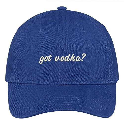 Trendy Apparel Shop Got Vodka? Embroidered Adjustable Cotton Cap