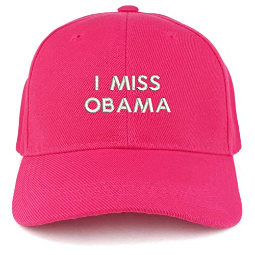 Trendy Apparel Shop I Miss Obama Embroidered Youth Size Kids Structured Baseball Cap