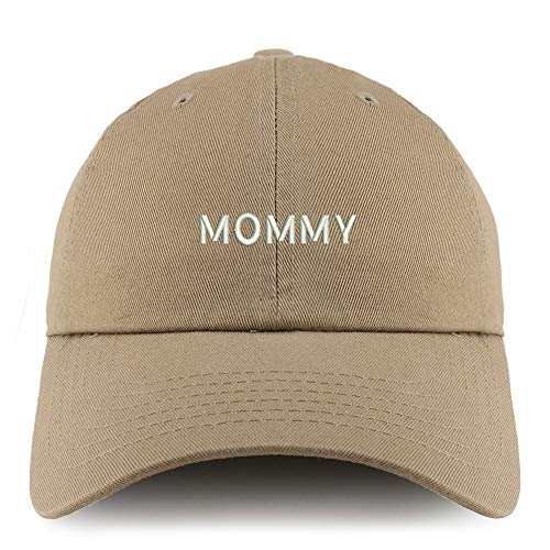 Trendy Apparel Shop Mommy Embroidered Solid Adjustable Unstructured Dad Hat