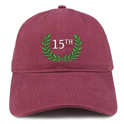 Trendy Apparel Shop 15th Anniversary Embroidered Unstructured Cotton Dad Hat