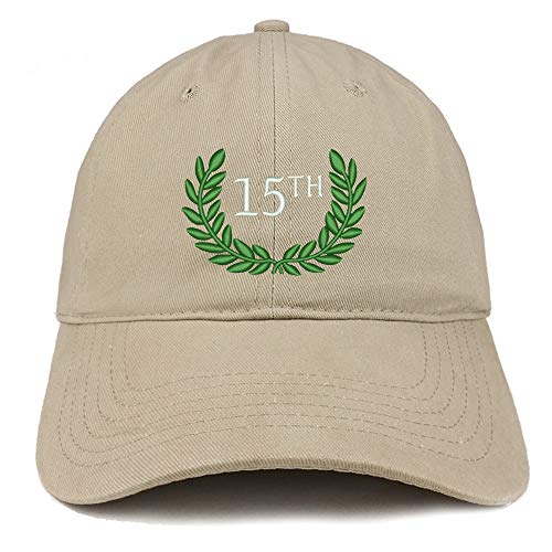Trendy Apparel Shop 15th Anniversary Embroidered Unstructured Cotton Dad Hat