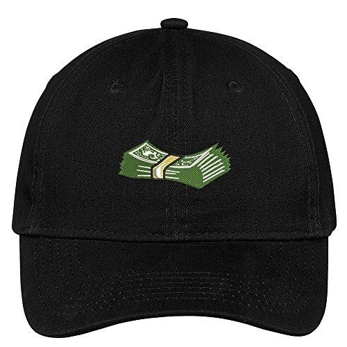 Trendy Apparel Shop Money Embroidered Cap Premium Cotton Dad Hat