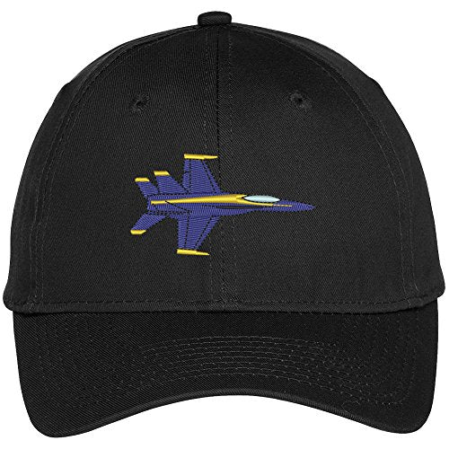 Trendy Apparel Shop US Navy Blue Angels Embroidered Snapback Adjustable Baseball Cap