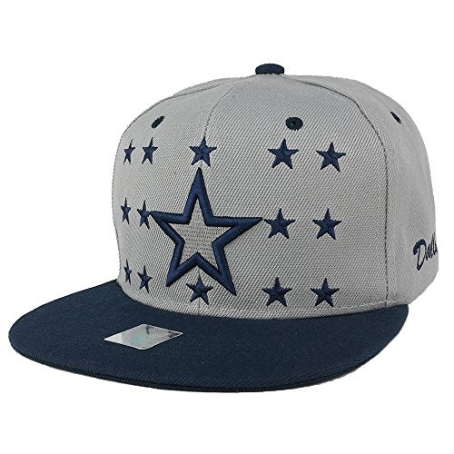 Trendy Apparel Shop Texas Big Star Embroidered Flat Bill Adjustable Baseball Cap