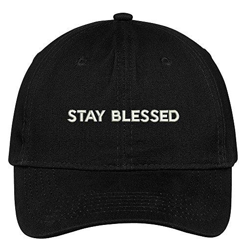 Trendy Apparel Shop Stay Blessed Embroidered Cap Premium Cotton Dad Hat