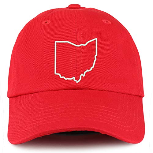 Trendy Apparel Shop Youth Ohio State Outline Unstructured Cotton Baseball Cap