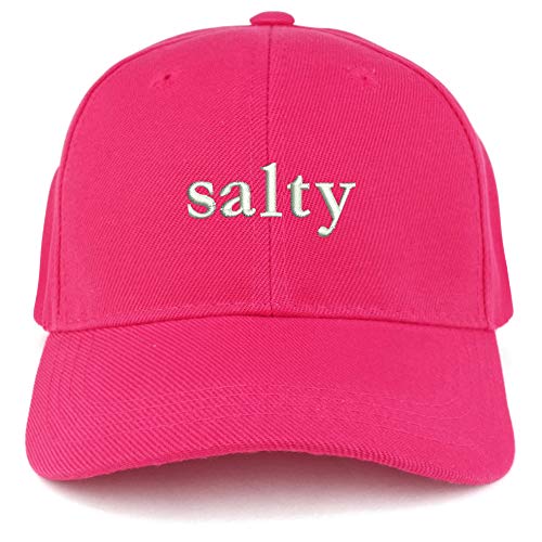 Trendy Apparel Shop Salty Embroidered Youth Size Kids Structured Baseball Cap