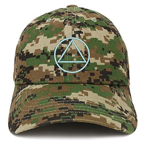 Trendy Apparel Shop Alcoholics Anonymous Soft Crown 100% Brushed Cotton Cap