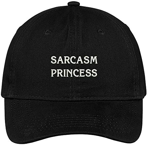 Trendy Apparel Shop Sarcasm Princess Embroidered Cap Premium Cotton Dad Hat