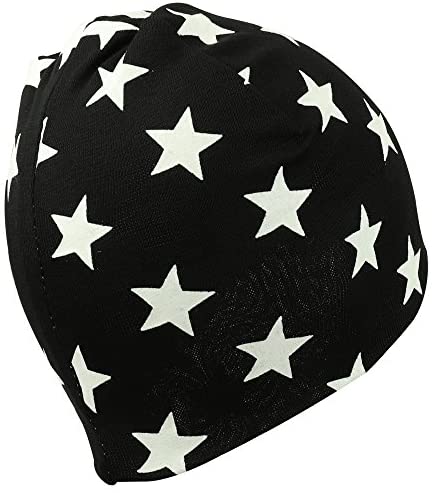 Trendy Apparel Shop Star All Over Printed Infant to Toddler Short Beanie