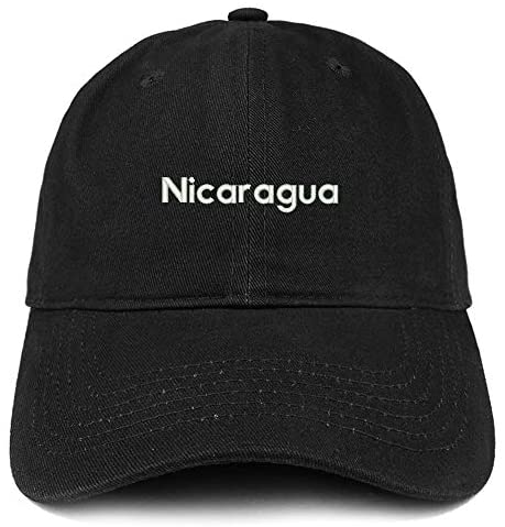 Trendy Apparel Shop Nicaragua Embroidered Unstructured Cotton Dad Hat