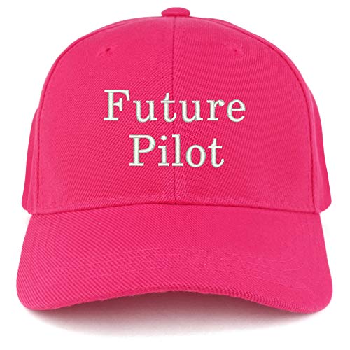 Trendy Apparel Shop Youth Future Pilot Adjustable Structured Baseball Cap