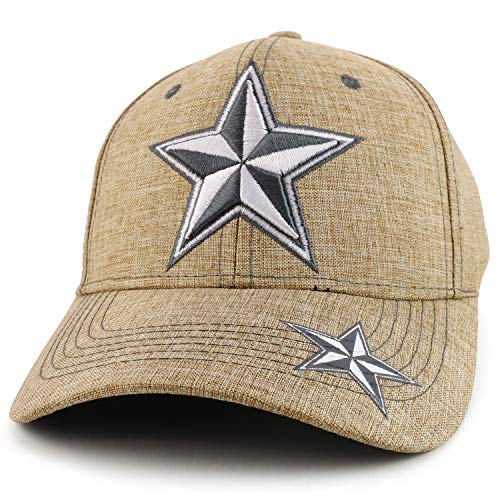 Trendy Apparel Shop Texas Lone Star 3D Embroidered Baseball Cap
