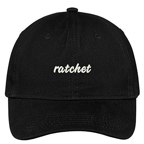 Trendy Apparel Shop Ratchet Embroidered Dad Hat Adjustable Cotton Baseball Cap