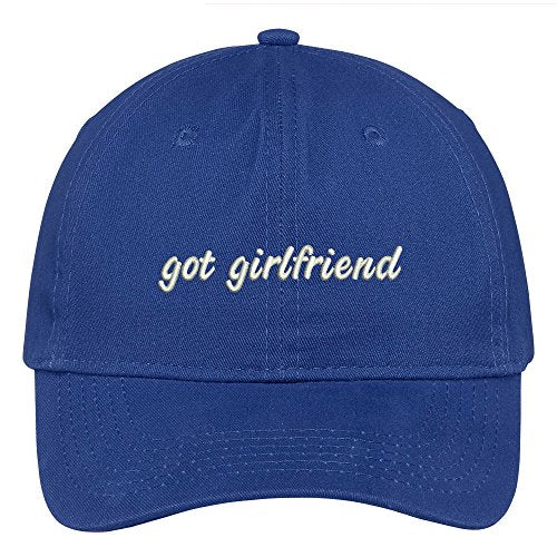 Trendy Apparel Shop Got Girlfriend? Embroidered Adjustable Cotton Cap