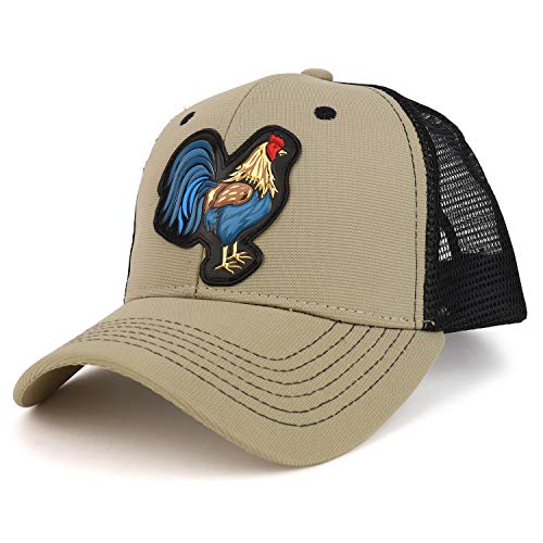 Trendy Apparel Shop High Frequency Chicken Structured Trucker Mesh Cap
