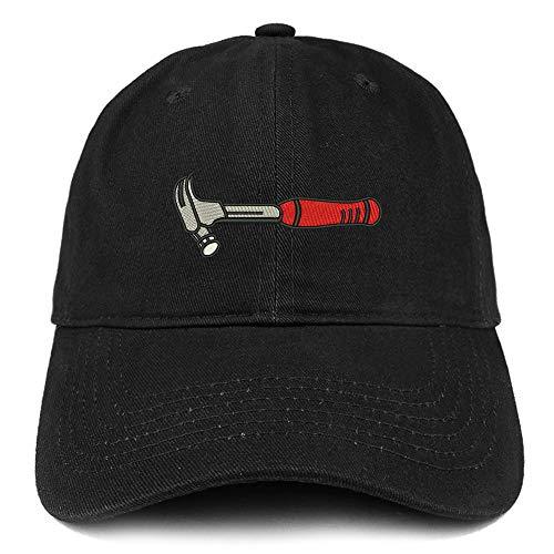 Trendy Apparel Shop Hammer Tool Embroidered Cotton Unstructured Dad Hat