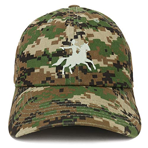 Trendy Apparel Shop Shooting Cowboy Soft Crown 100% Brushed Cotton Cap
