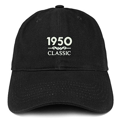 Trendy Apparel Shop Classic 1950 Embroidered Retro Soft Cotton Baseball Cap