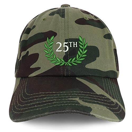 Trendy Apparel Shop 25th Anniversary Embroidered Unstructured Cotton Dad Hat