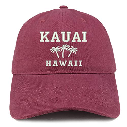 Trendy Apparel Shop Kauai Hawaii Embroidered Brushed Cotton Cap