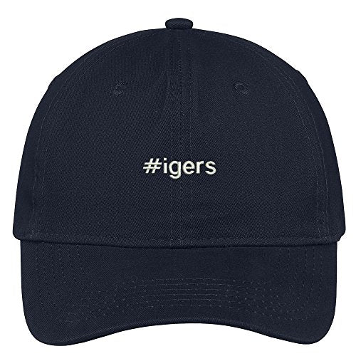 Trendy Apparel Shop Hashtag #igers Embroidered Low Profile Soft Cotton Brushed Baseball Cap
