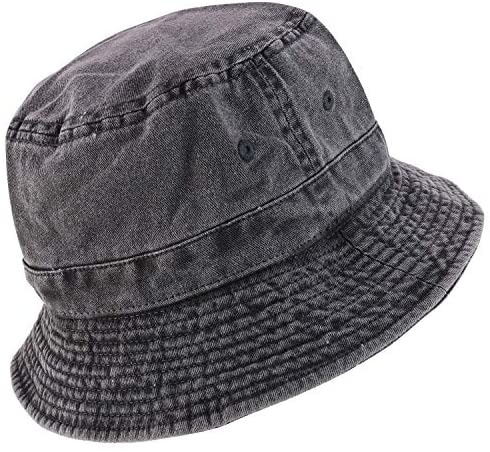 Trendy Apparel Shop 100% Cotton Pigment Dyed Washed Bucket Hat
