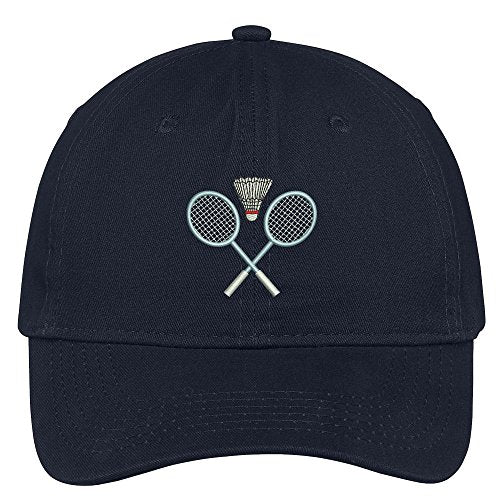 Trendy Apparel Shop Badminton Equipment Embroidered Soft Crown 100% Brushed Cotton Cap