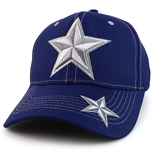 Trendy Apparel Shop Texas Lone Star 3D Embroidered Baseball Cap