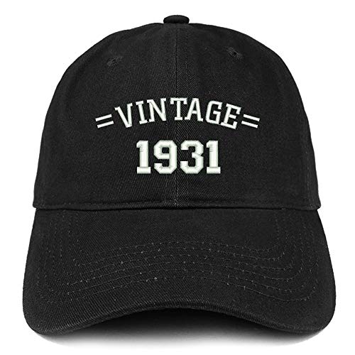 Trendy Apparel Shop Vintage 1931 90th Birthday Baseball Cap