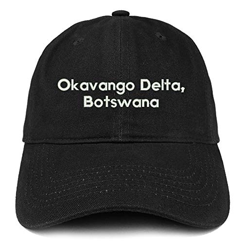 Trendy Apparel Shop Okavango Delta Botswana Embroidered Cotton Dad Hat