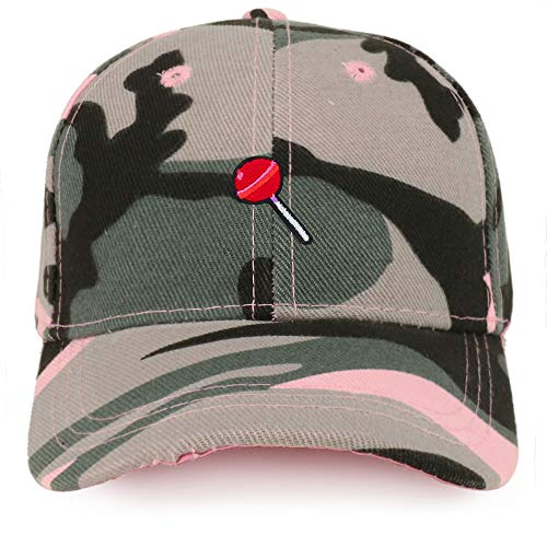 Trendy Apparel Shop Lollipop Patch Structured Infant Baseball Cap