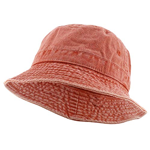 Trendy Apparel Shop 100% Cotton Pigment Dyed Washed Bucket Hat