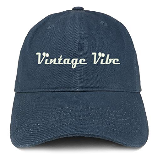 Trendy Apparel Shop Vintage Vibe Embroidered Unstructured Cotton Dad Hat