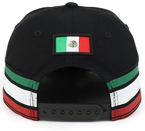 Trendy Apparel Shop Hecho en Mexico Eagle 3D Embroidered Pattern Bill Snapback Cap