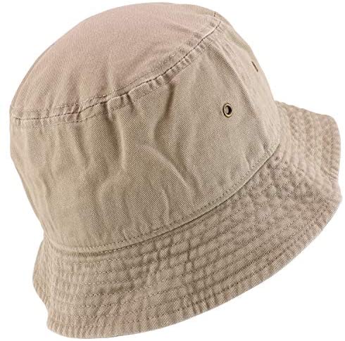 Trendy Apparel Shop Cotton Stone Washed Youth Bucket Hat