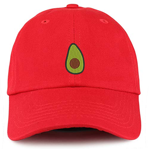 Trendy Apparel Shop Youth Avocado Adjustable Unstructured Cotton Baseball Cap