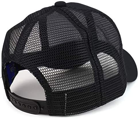 Trendy Apparel Shop High Frequency Spider Structured Trucker Mesh Baseball Cap