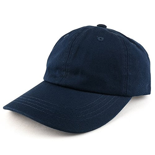 Trendy Apparel Shop Youth Size Kid's Cotton Adjustable Unstructured Baseball Cap
