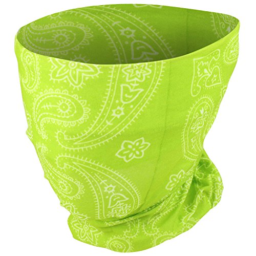 Trendy Apparel Shop Multifunctional Paisley Balaclava Head Gear